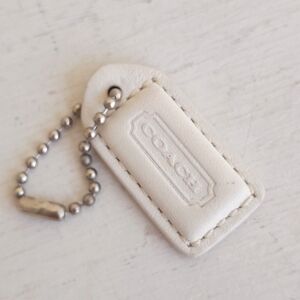 Off White Coach Hang Tag Charm